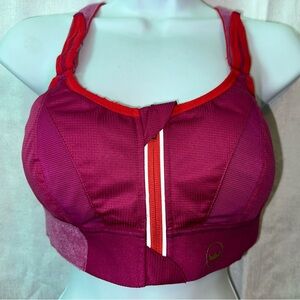 SHEFIT Ultimate Sports Bra, Dark Pink, M